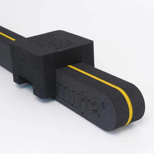 BackMitra Black-Yellow + Pillow Black