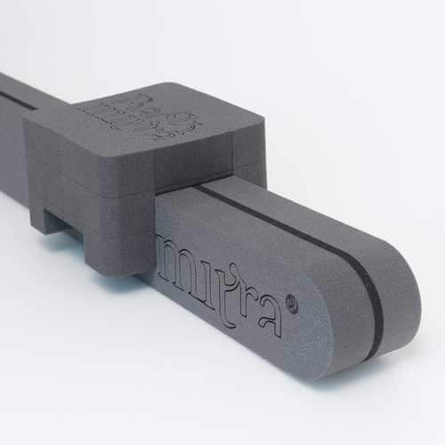 BackMitra Grey-Black + Pillow Grey